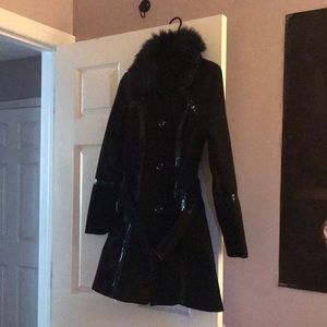 Black winter coat !